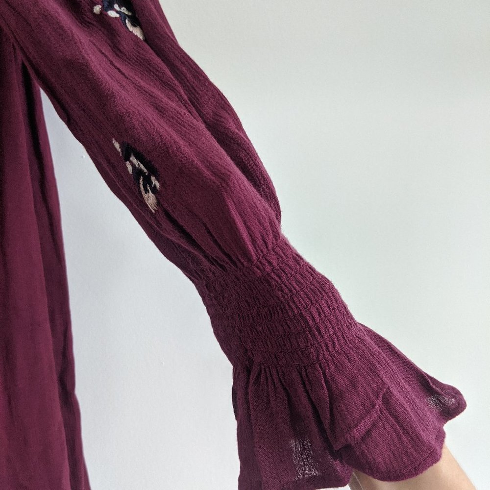 Free People | Mohave Embroidered Woven Mini Dress - Picture 4 of 10